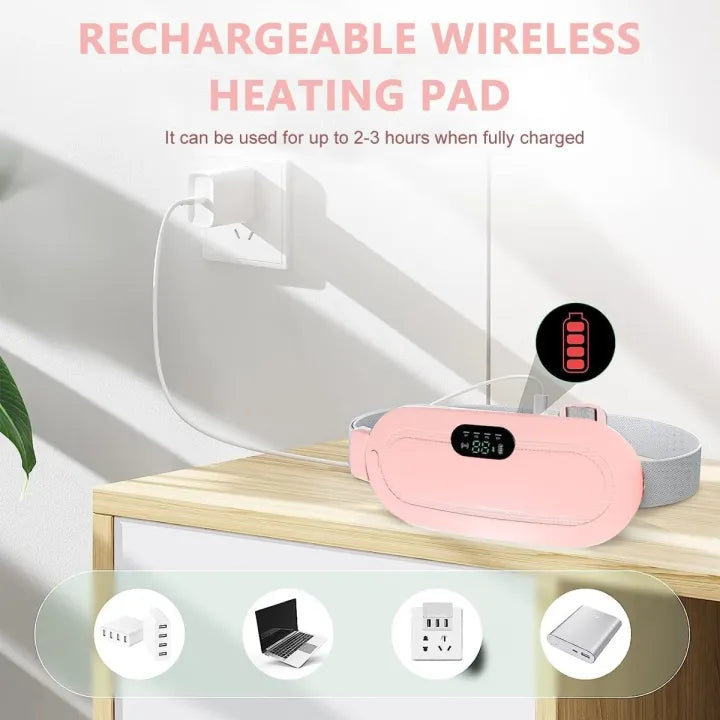 Rechargeable Period Cramp Relief Belt