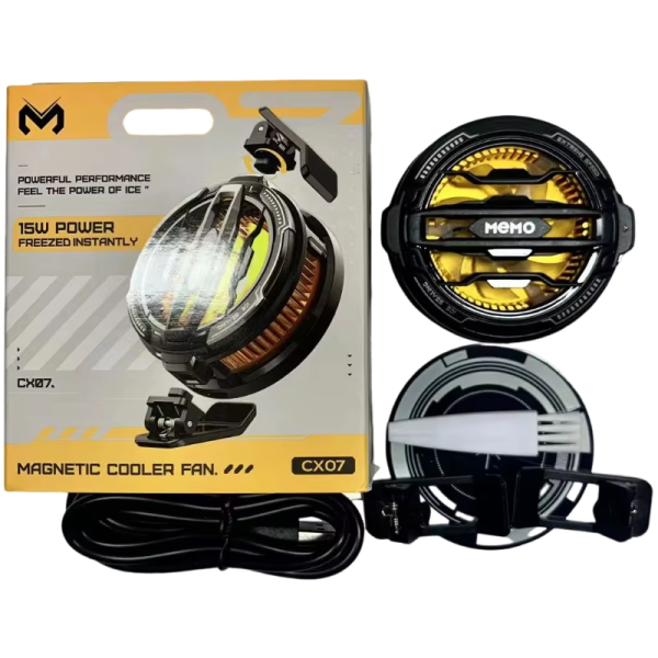 Memo Cx07 Mobile Phone Magnetic Cooling Fan
