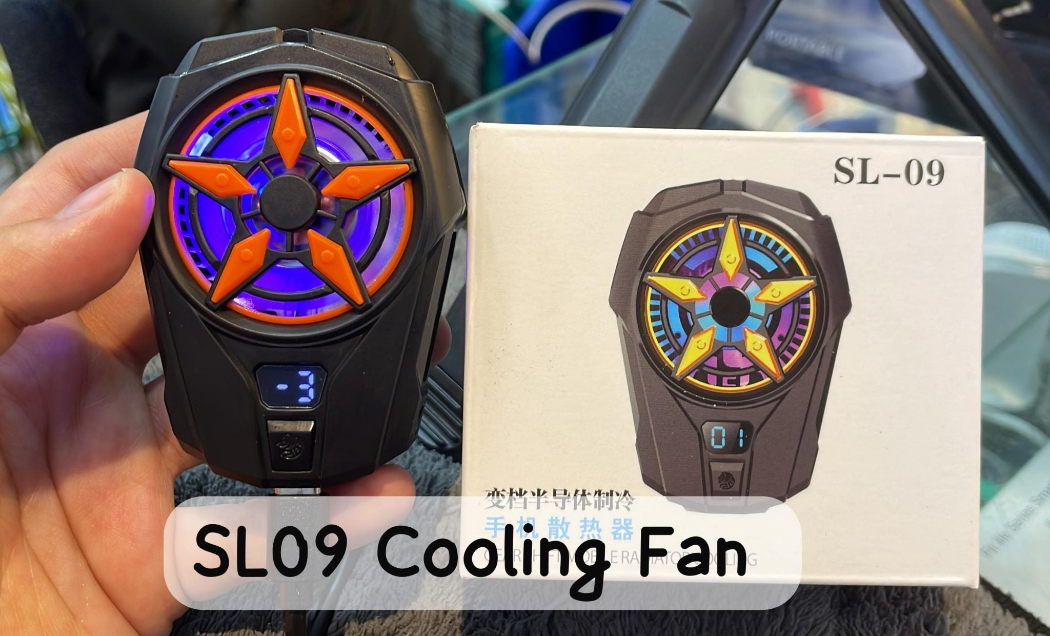 Sl09 Practical Phone Cooler Fan