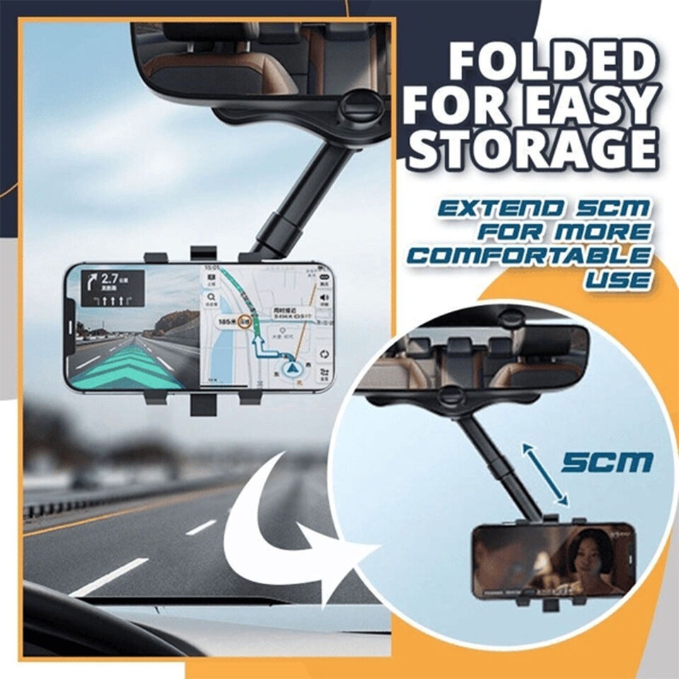 Spin Mirror Mobile Holder