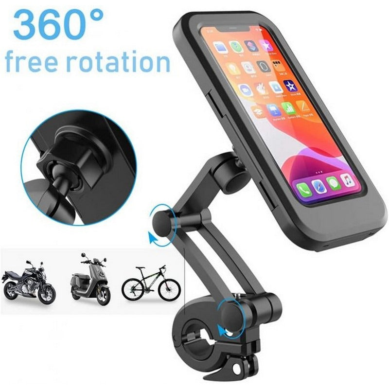 Waterproof Magnetic Bicycle Mobile Phone Holder